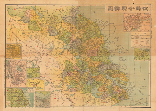 江苏省历史老地图大全预览图23