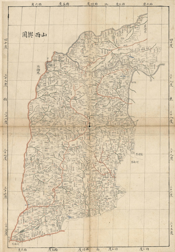 山西省历史老地图大全预览图5