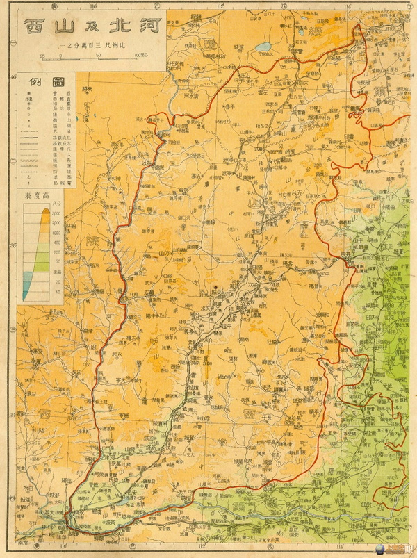 山西省历史老地图大全预览图14