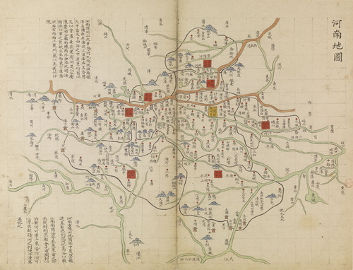 河南省历史老地图大全预览图1 河南省历史老地图大全预览图1