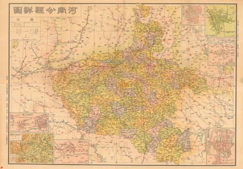 河南省历史老地图大全预览图26 河南省历史老地图大全预览图26