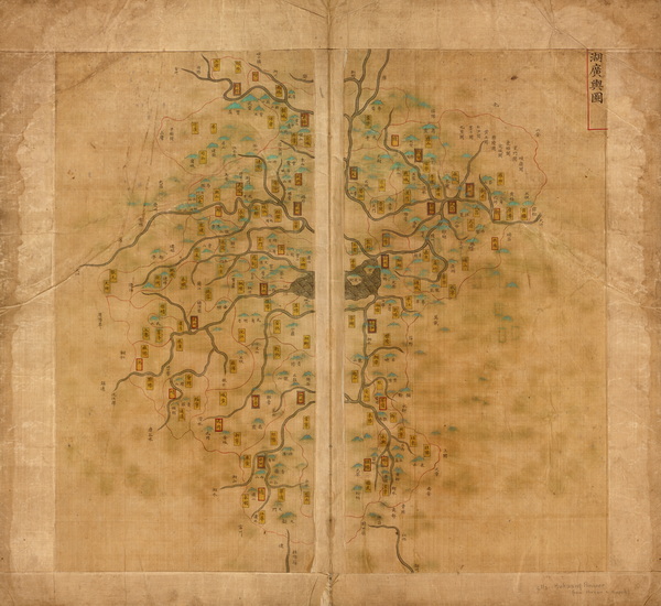 湖北省历史老地图大全预览图 湖北省历史老地图大全预览图