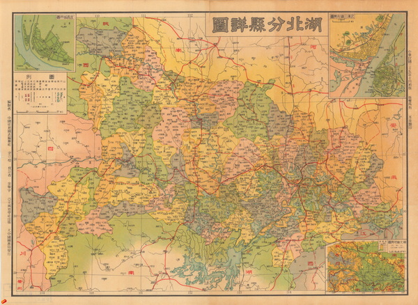 湖北省历史老地图大全预览图25 湖北省历史老地图大全预览图25