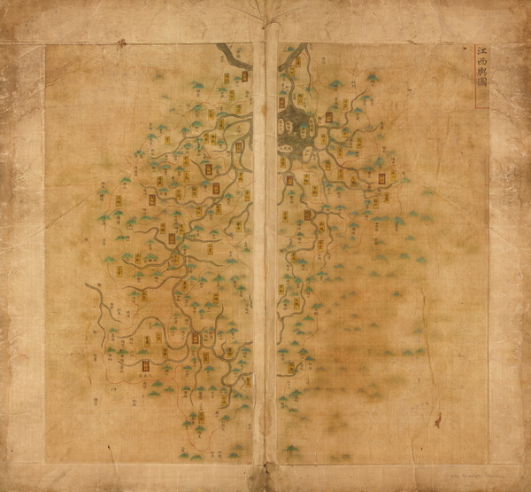 江西省历史老地图大全预览图