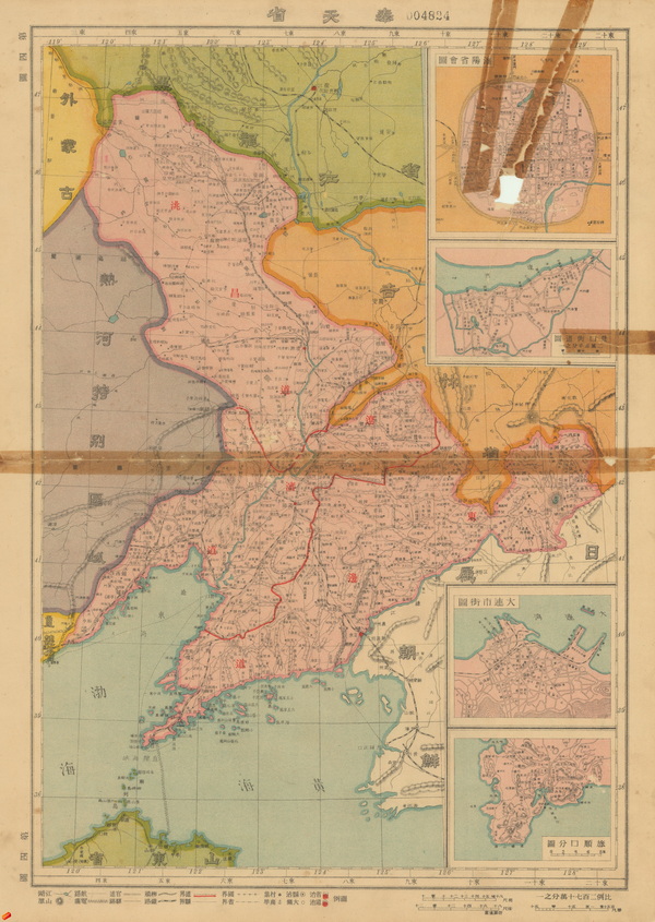 辽宁省历史老地图大全预览图18