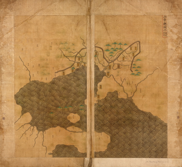 山东省历史老地图大全预览图1