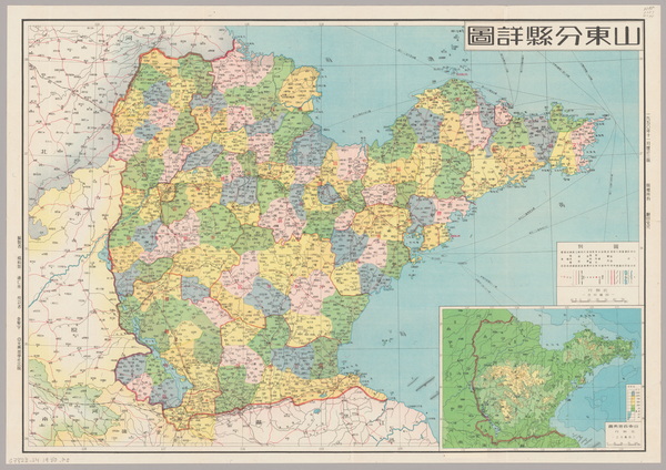 山东省历史老地图大全预览图27