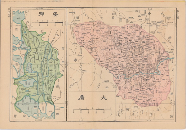 湖南张家界历史老地图大全预览图2 湖南张家界历史老地图大全预览图2
