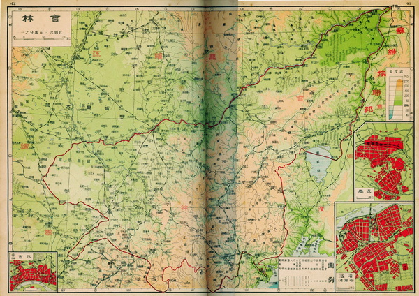 吉林省历史老地图大全预览图13