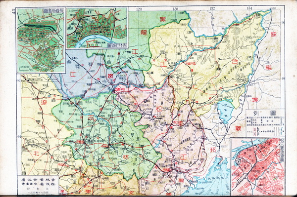 吉林省历史老地图大全预览图15