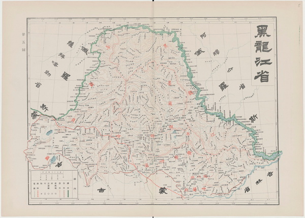 黑龙江省历史老地图大全预览图