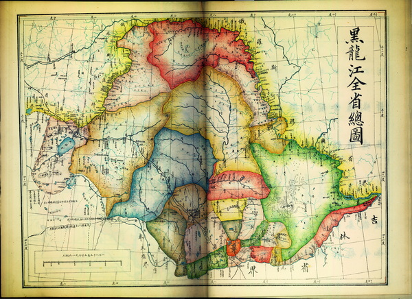 黑龙江省历史老地图大全预览图3