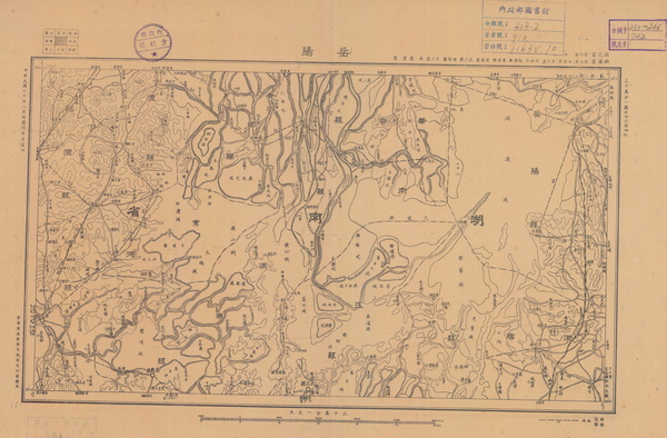 湖南岳阳历史老地图大全预览图3 湖南岳阳历史老地图大全预览图3