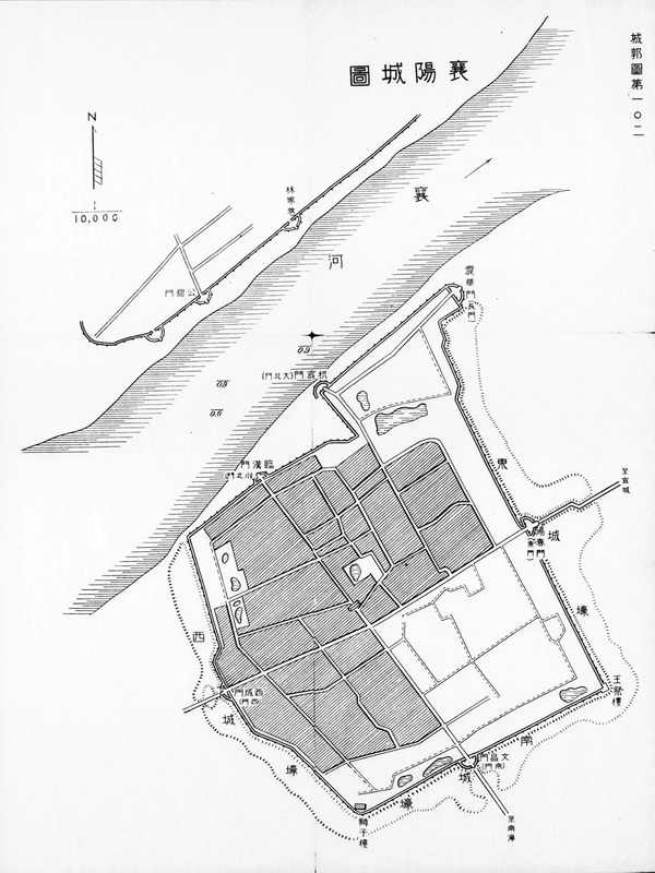 湖北襄阳历史老地图大全预览图5