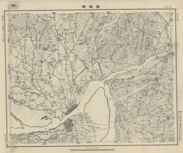 湖北襄阳历史老地图大全预览图7