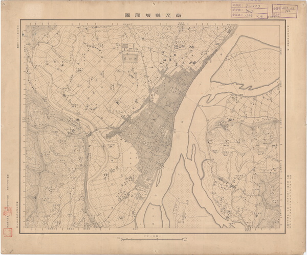 四川南充历史老地图大全预览图4