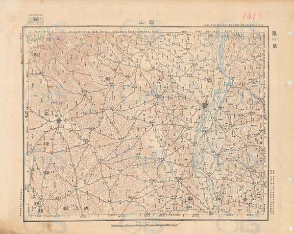 四川眉山历史老地图大全预览图2