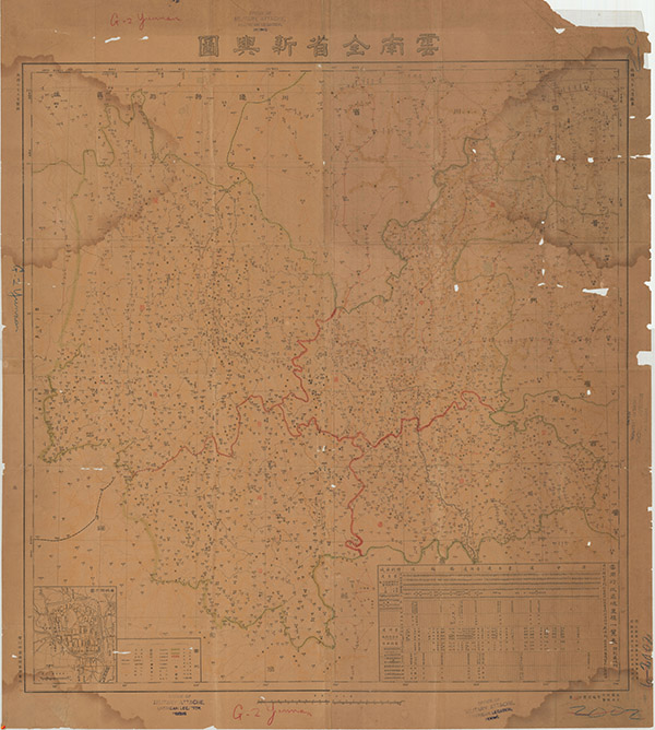 云南省历史老地图大全预览图13
