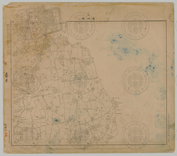 江苏泰州历史老地图大全预览图4 江苏泰州历史老地图大全预览图4