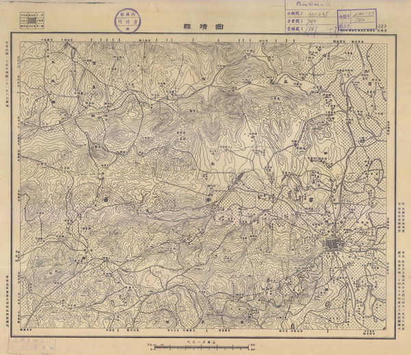 云南曲靖历史老地图大全预览图6 云南曲靖历史老地图大全预览图6