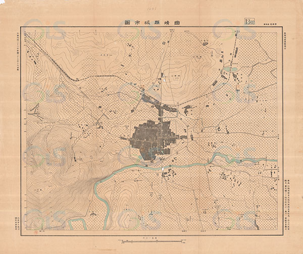 云南曲靖历史老地图大全预览图7 云南曲靖历史老地图大全预览图7