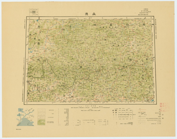 河北承德历史老地图大全预览图6