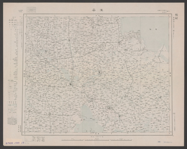 江苏淮安历史老地图大全预览图4