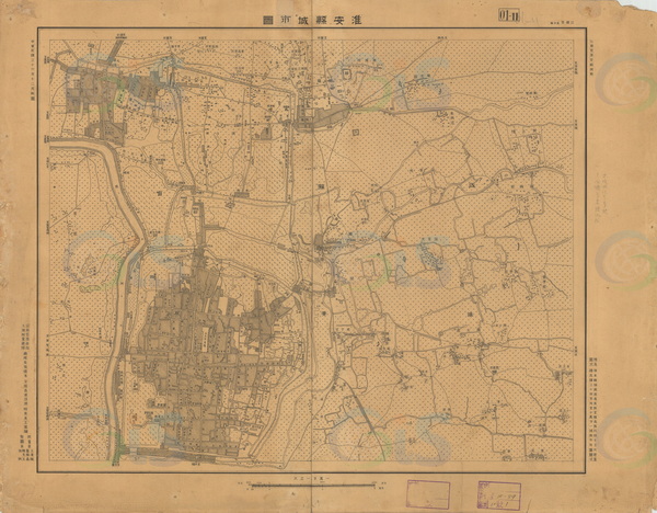 江苏淮安历史老地图大全预览图6