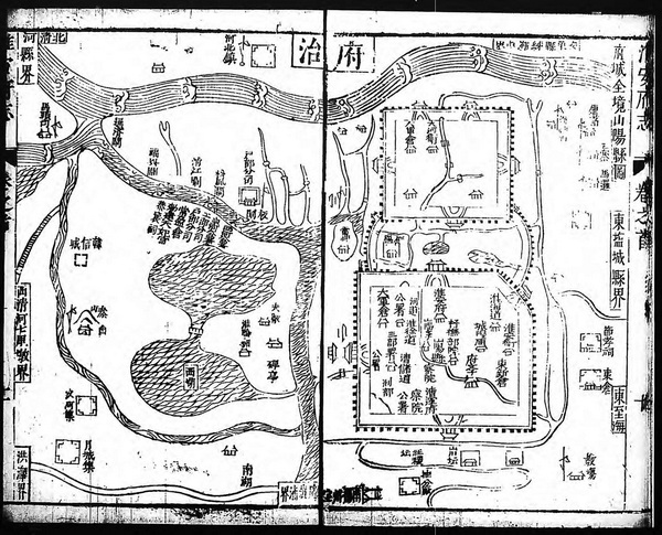 江苏淮安历史老地图大全预览图1