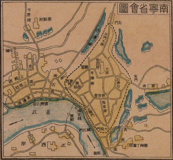 广西南宁历史老地图大全预览图3 广西南宁历史老地图大全预览图3