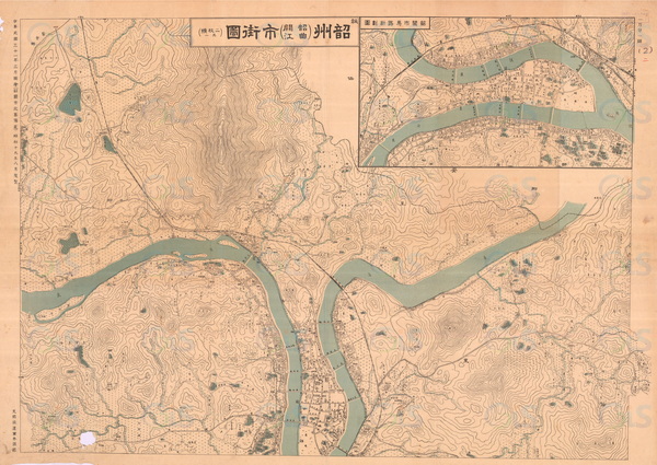 广东韶关历史老地图大全预览图4 广东韶关历史老地图大全预览图4