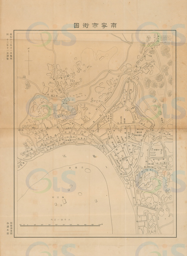 广西南宁历史老地图大全预览图6 广西南宁历史老地图大全预览图6