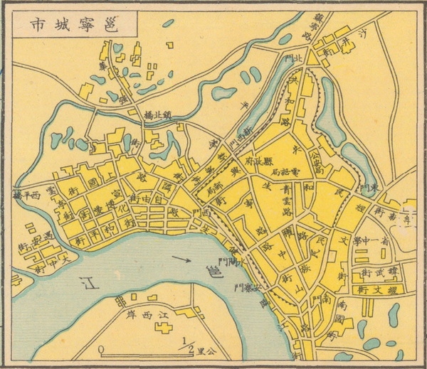 广西南宁历史老地图大全预览图8 广西南宁历史老地图大全预览图8