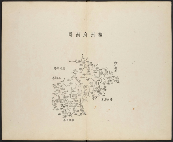 广西柳州历史老地图大全预览图