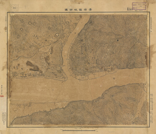 广西梧州历史老地图大全预览图7