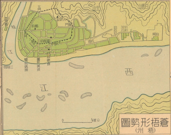 广西梧州历史老地图大全预览图9