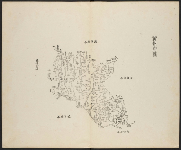 湖北黄冈历史老地图大全预览图2 湖北黄冈历史老地图大全预览图2