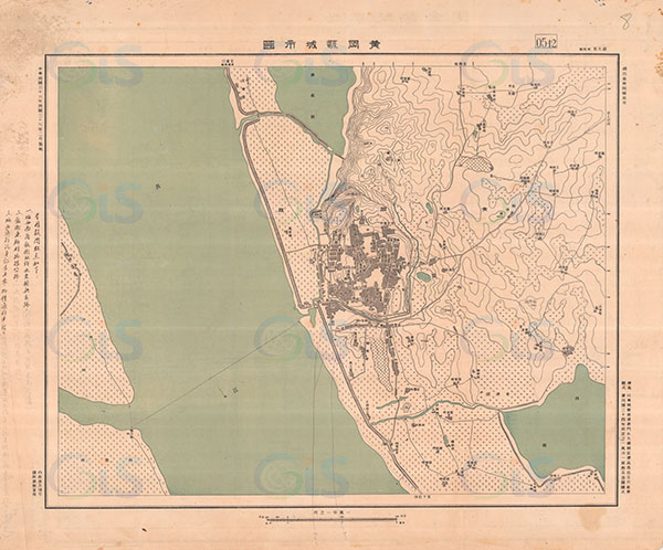 湖北黄冈历史老地图大全预览图6 湖北黄冈历史老地图大全预览图6