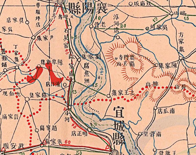 1932年参谋本部《湖北省舆图》预览图3