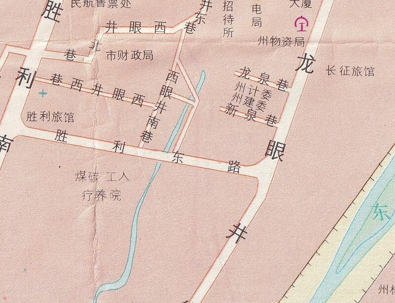 1983年四川省西昌市《凉山州西昌市旅游交通图》预览图3