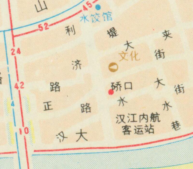 1981年湖北省测绘局《武汉交通图》预览图4