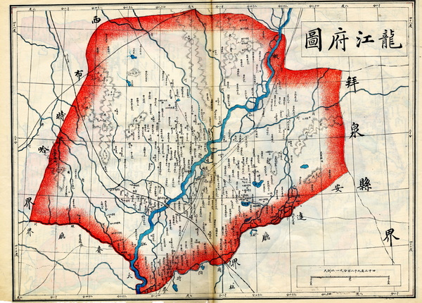 黑龙江齐齐哈尔历史老地图大全预览图