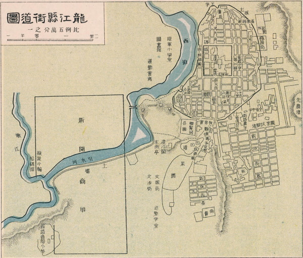 黑龙江齐齐哈尔历史老地图大全预览图2