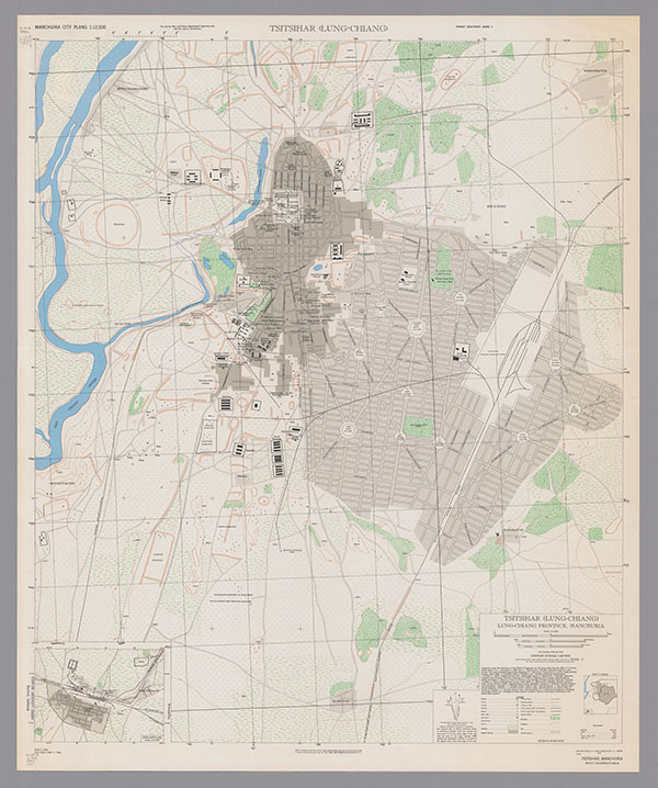黑龙江齐齐哈尔历史老地图大全预览图6