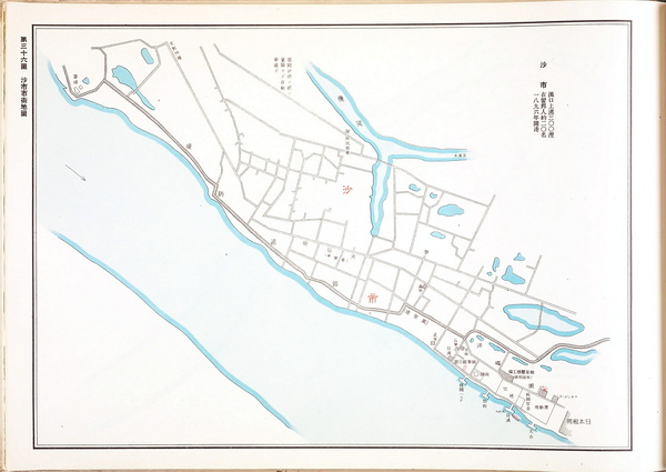 湖北沙市历史老地图大全预览图2