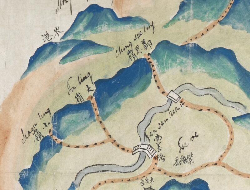 1841年后浙江舟山《定海县舆图》预览图2