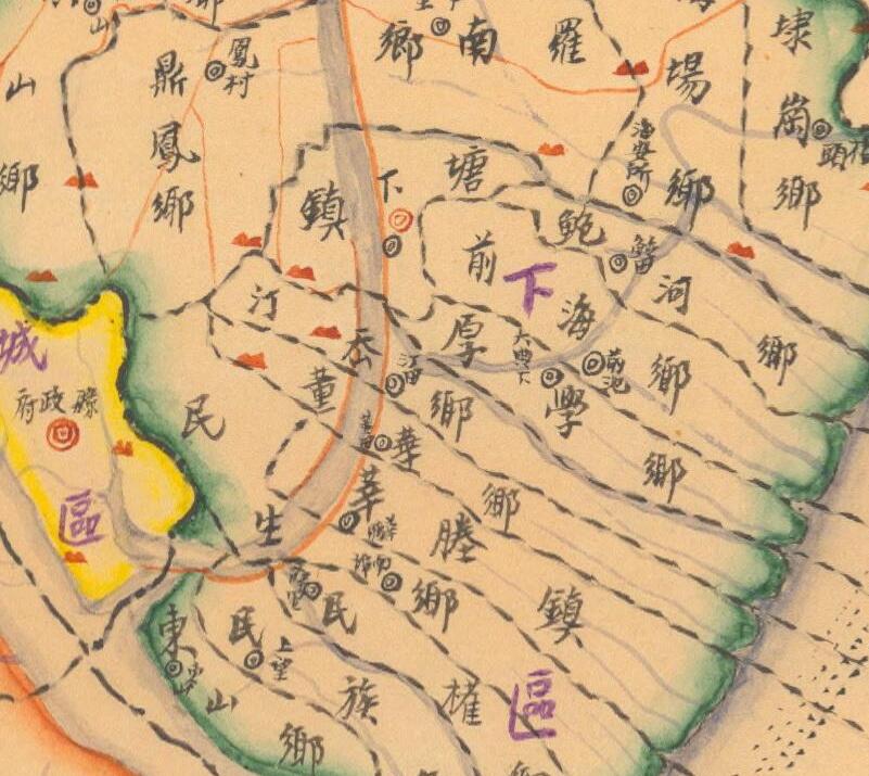 1943年文章《浙江省瑞安县图》预览图2