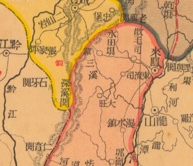 1935年武昌亚新《湖北明细地图》预览图3