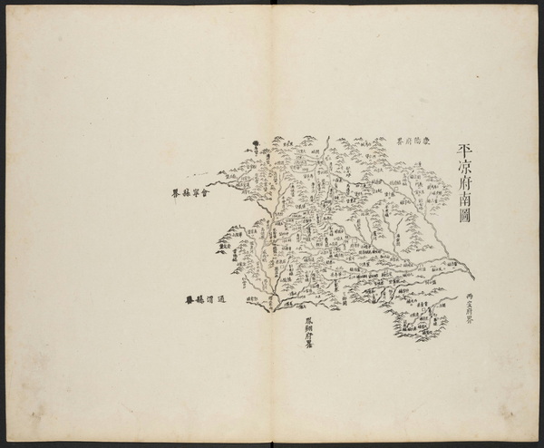 甘肃平凉历史老地图大全预览图1 甘肃平凉历史老地图大全预览图1