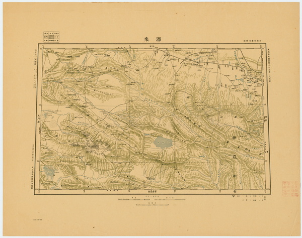 甘肃酒泉历史老地图大全预览图2